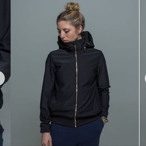 Lululemon black Future Varsity Jacket Size 4